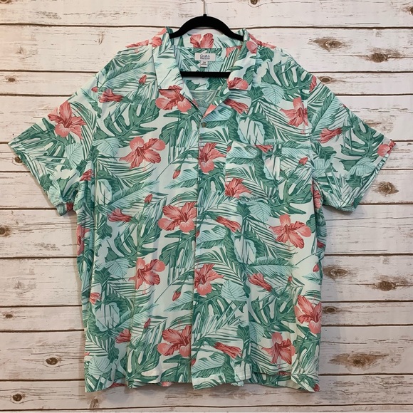 croft & barrow Other - Croft & Barrow tropical button up shirt 2x